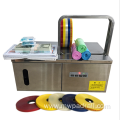 Supermarket food vegetable baler bundling machine /Fast binding opp tape bundling strapping machine